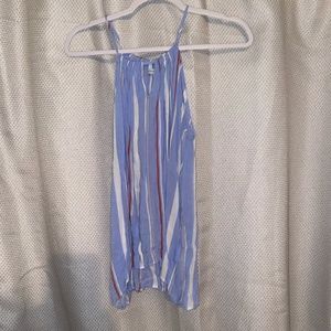 Striped Spaghetti strap tank top